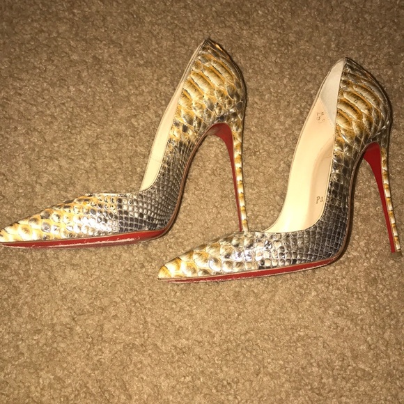 Christian Louboutin so Kate Python skin - Picture 8 of 8